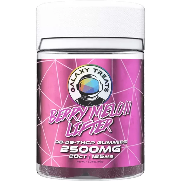 Berry Melon Lifter Galaxy Treats D8+D9+THCP Gummies 2500mg