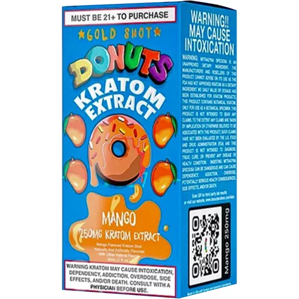 Mango Donuts Kratom Extract 30ml 250mg