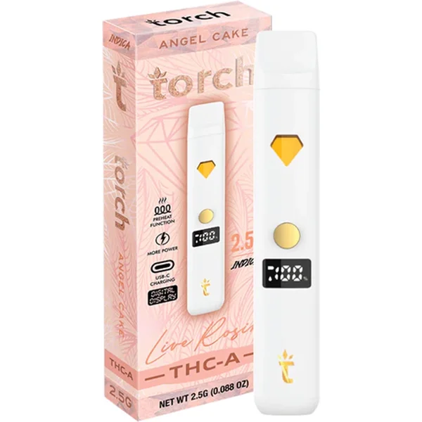 Angel Cake Torch THC-A Live Rosin Disposable 2.5G