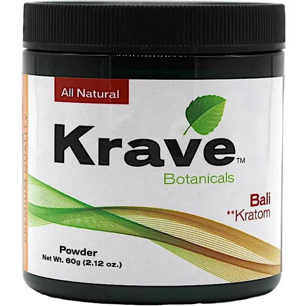 Krave Botanicals Bali Kratom Powder 60g