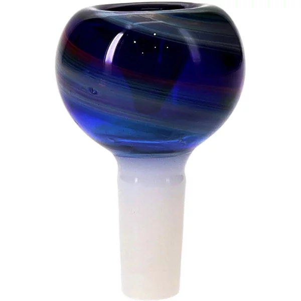 14MM Galaxic Dark Blue Male Glass Bowl