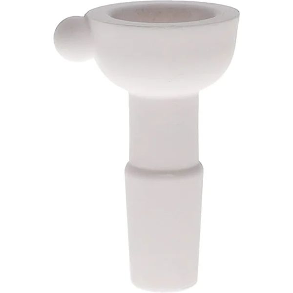 14MM White Ceramic Male Glass Bowl
