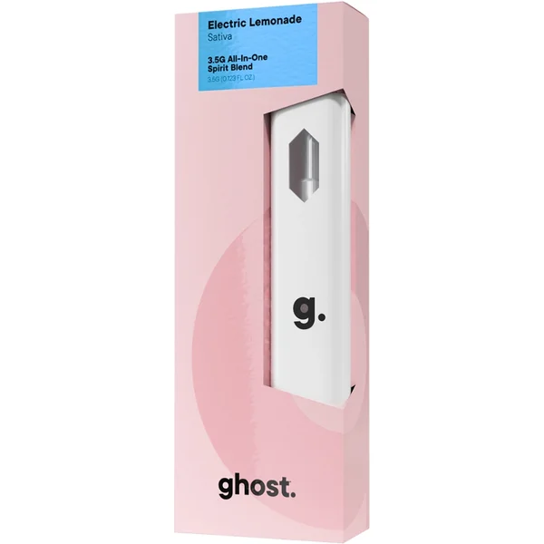 Electric Lemonade Ghost Spirit Blend THC-A Disposable Vape 3.5G
