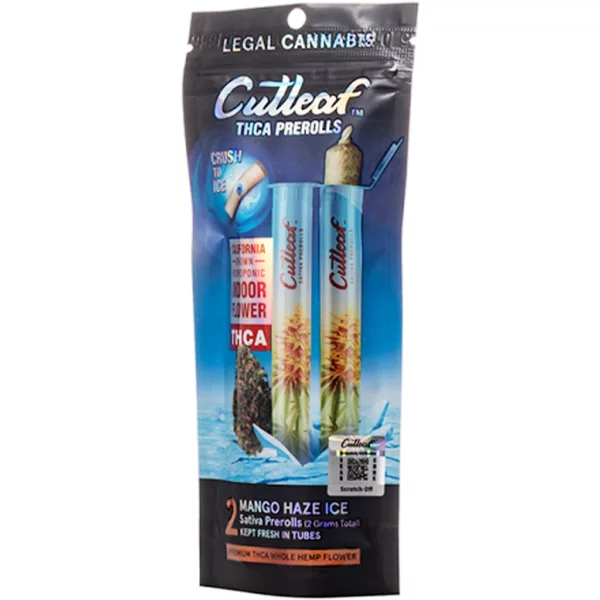 Mango Haze Ice Cutleaf THC-A Pre Rolls 2G