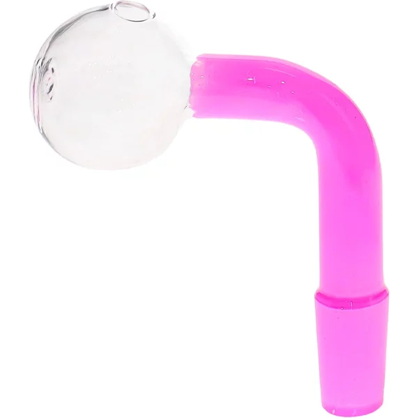 14MM Male Ark Pink Glass On Glass Oil Burner Adapter