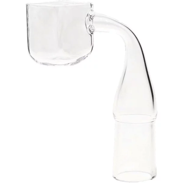 14MM Female All Quartz Cube Clear Banger By Got Nail