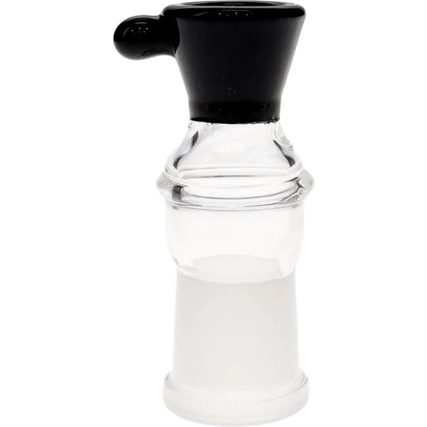 18MM Female Honeycomb Screen Black Glass Bowl