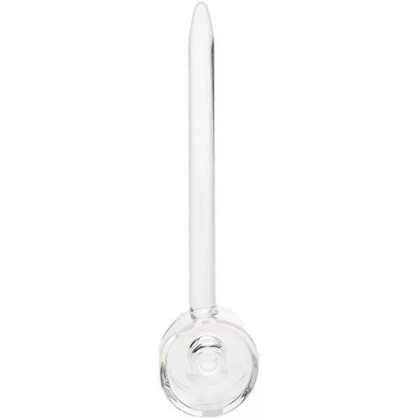Clear Quartz Grail Carb Cap With Long Side Handle