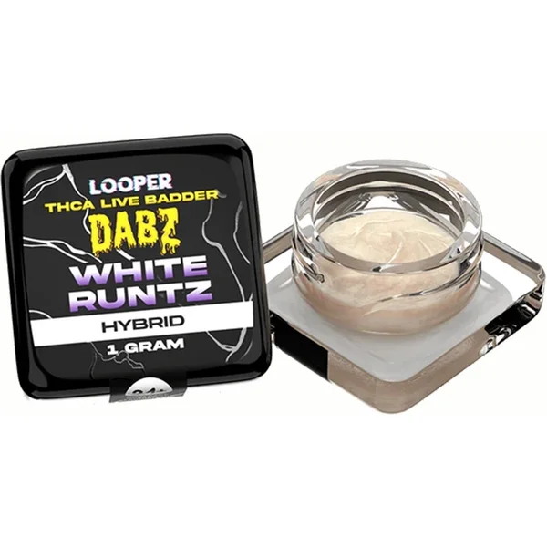 White Runtz Looper THCA Live Badder Dabz 1G