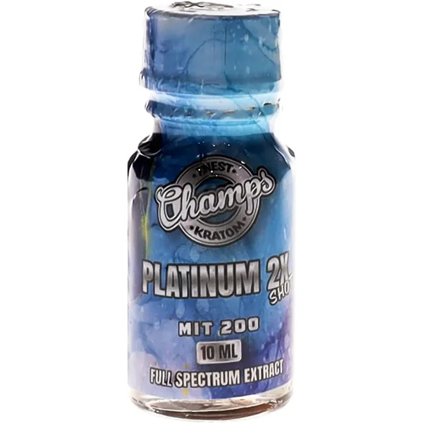 Platinum 2x Champs Kratom Shot MIT 100 10ml
