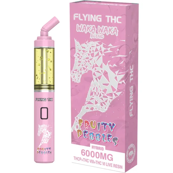 Fruity Pebbles Flying Horse THC Waka Waka Blend Disposable 6000MG