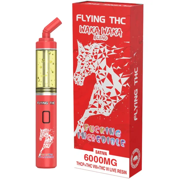 Fucking Incredible Flying Horse THC Waka Waka Blend Disposable 6000MG