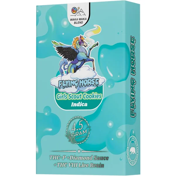 Girl Scout Cookies Flying Horse THC Waka Waka Blend Disposable 4.5G