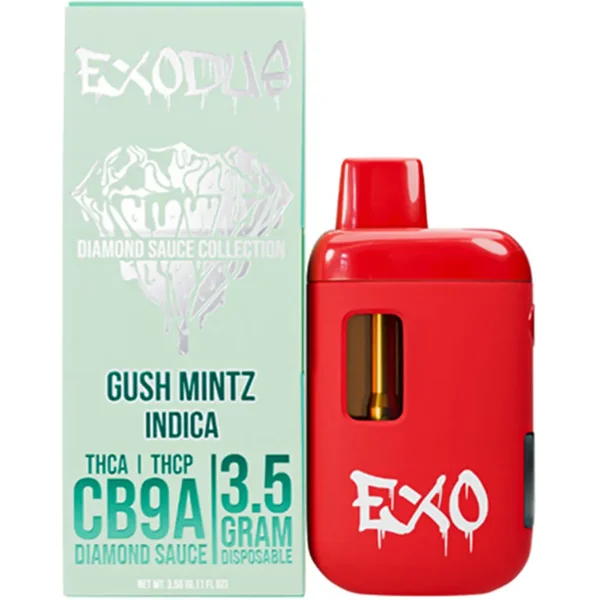 Gush Mintz Exodus Diamond Sauce Collection Disposable 3.5G