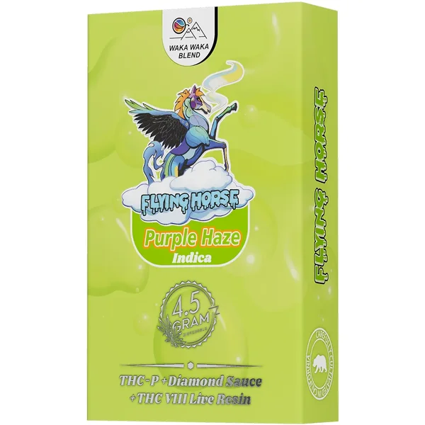 Purple Haze Flying Horse THC Waka Waka Blend Disposable 4.5G