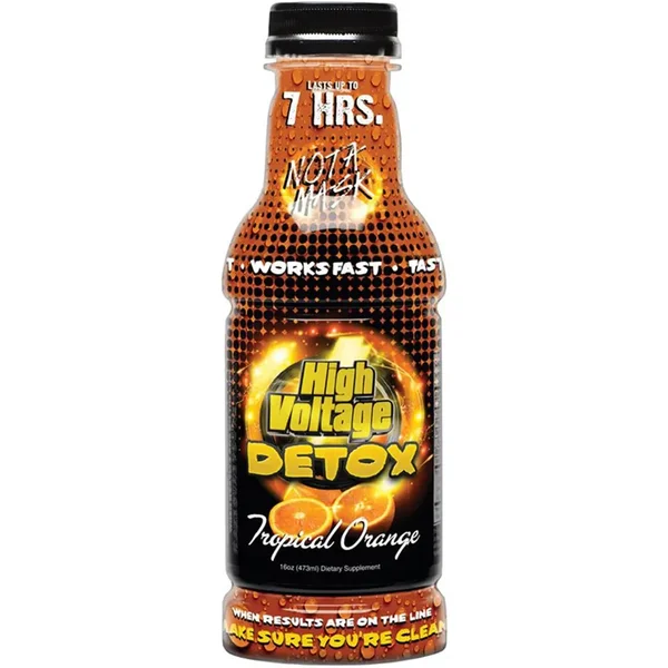 Tropical Orange High Voltage Detox Drink 16oz