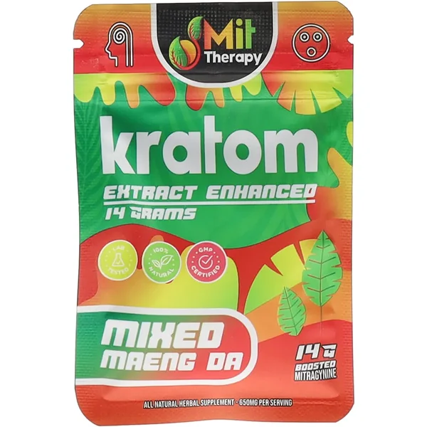 Mixed Maeng Da Mit Therapy Kratom Extract Powder 14G