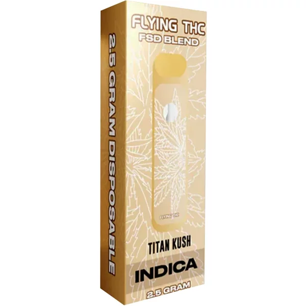 Titan Kush Flying Horse THC FSD Blend Disposable 2.5G