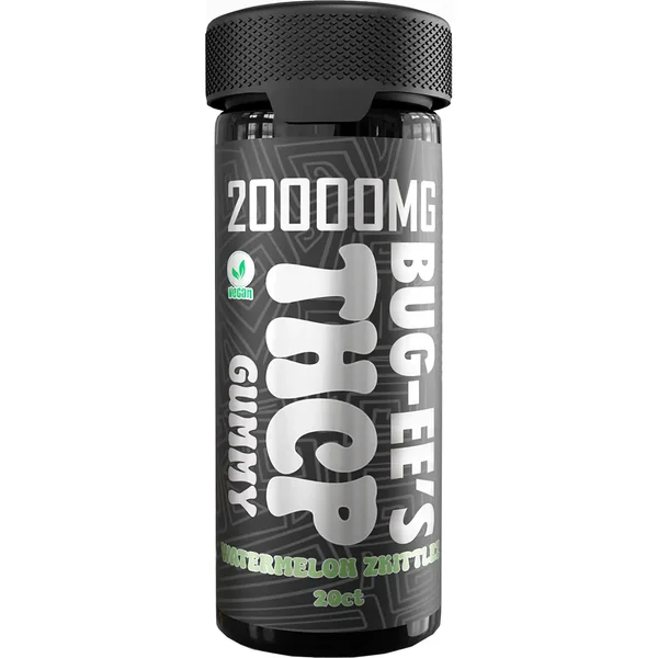 Watermelon Zkittlez Flying Horse Bugees THCP Gummies 20ct
