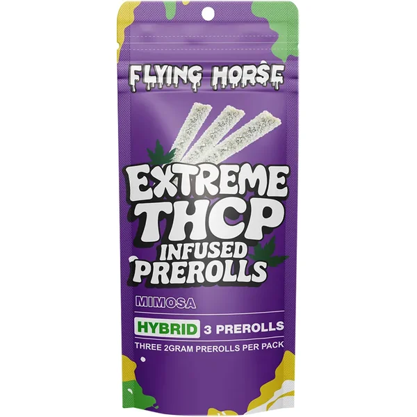 Mimosa Flying Horse Extreme THCP Infused Pre-Rolls 3ct