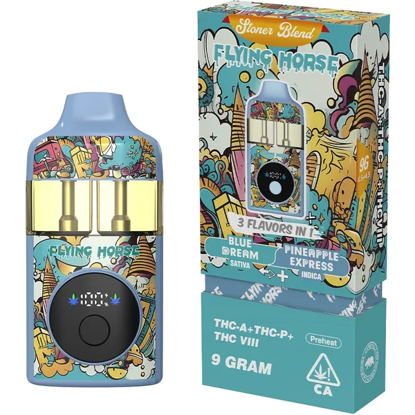 Blue Dream | Pineapple Express Flying Horse Stoner Blend 3in1 Disposable 9G