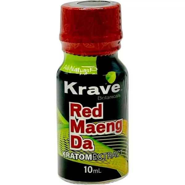 Red Maeng Da Krave Botanicals Kratom Extract 10ml