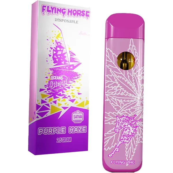 Purple Haze Flying Horse Oceans Blend 2.5g Disposable