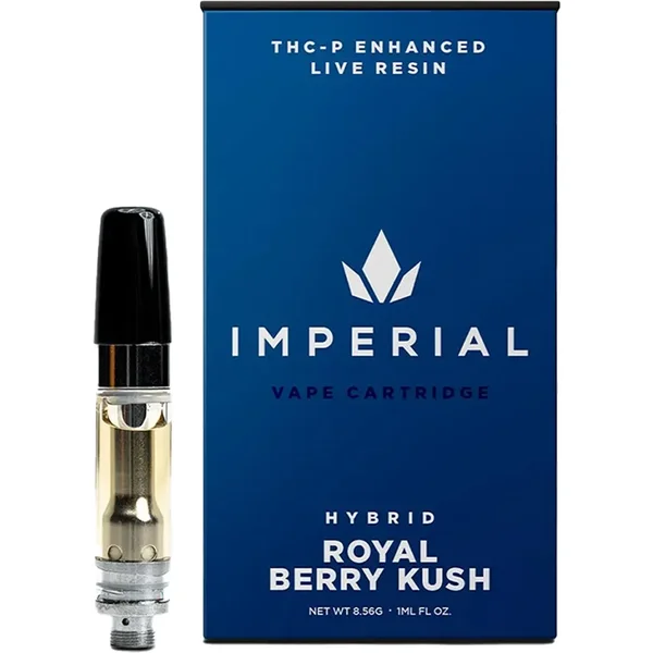 Royal Berry Kush Imperial THCP Live Resin Cartridge 1G
