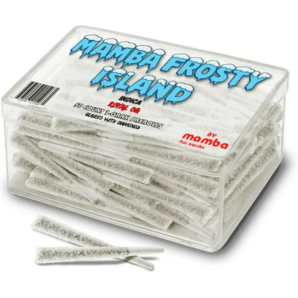 Royal OG Mamba Frosty Island Glazed With Diamonds Pre-Rolls 50ct 1G