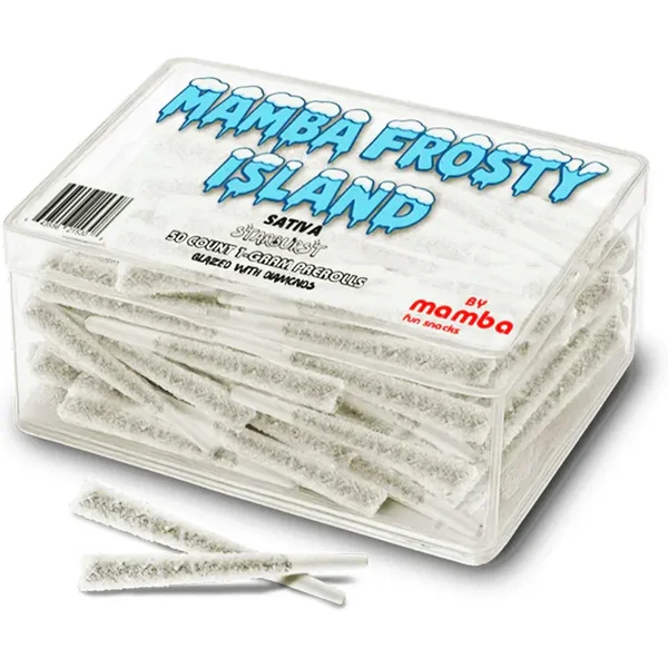Starburst Mamba Frosty Island Glazed With Diamonds Pre-Rolls 50ct 1G