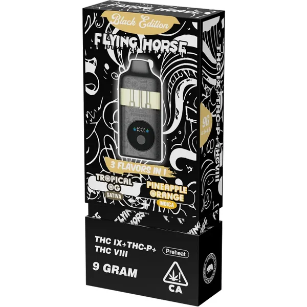 Tropical OG | Pineapple Orange Flying Horse Black Edition Disposable 9G