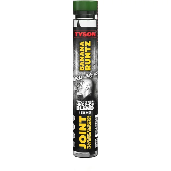 Banana Runtz Tyson 2.0 THCP Blend Live Resin Joint Pre-Roll 150mg