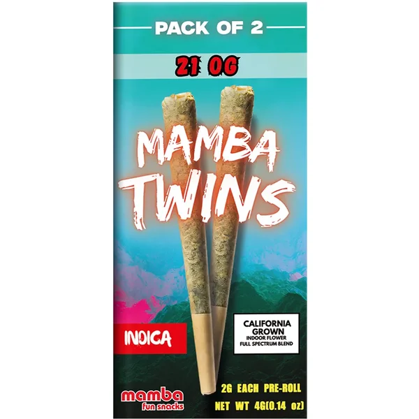 21 OG Mamba Twins Full Spectrum THCP Pre-Roll 2ct
