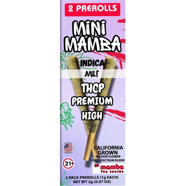 Milf Mini Mamba THCP Full Spectrum Blend Pre-Roll 2ct