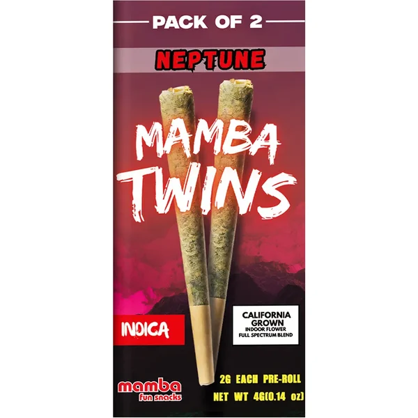 Neptune Mamba Twins Full Spectrum THCP Pre-Roll 2ct