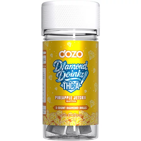 Pineapple Jetskii DOZO THCA Diamond Doinks Diamond Pre-Rolls 5ct