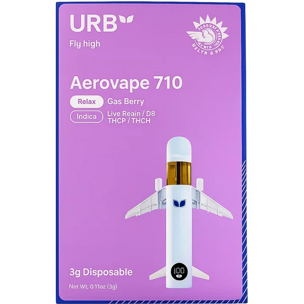 Gas Berry URB Aerovape 710 Relax Disposable 3G