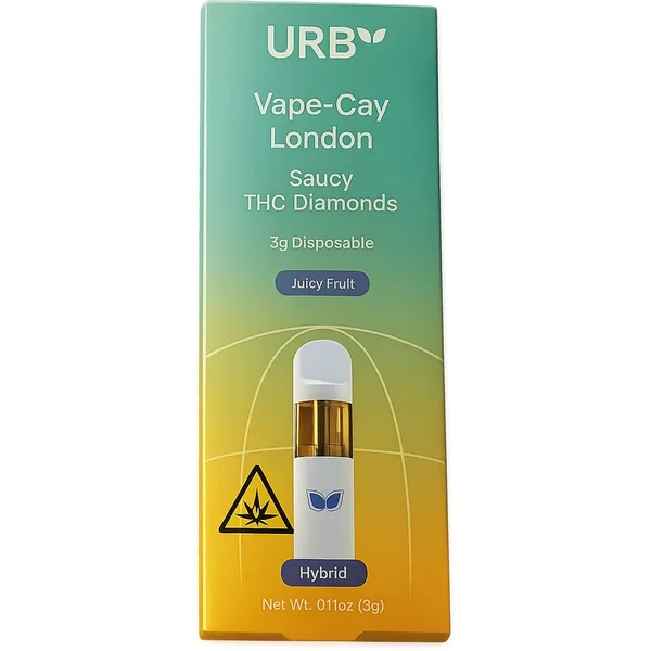 Juicy Fruit URB Vape-Cay London Disposable 3G