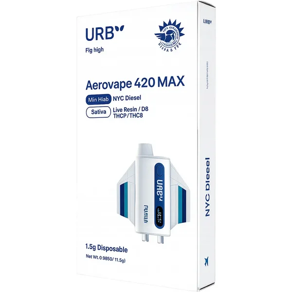 NYC Diesel URB Aerovape 420 Max Mile High Blend Disposable 1.5G
