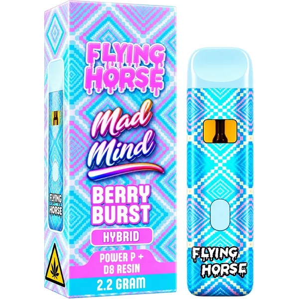 Berry Burst Flying Horse Mad Mind Power P+D8 Resin Disposable 2.2G