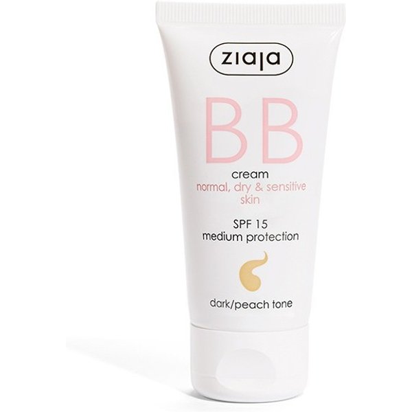 Bb Cream Para Piel Seca, Sensible, Deshidratada O Normal Spf 15 - Tono Oscuro-image