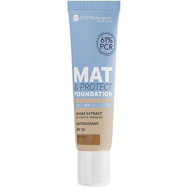 Hypo Base De Maquillaje HipoalergéNica Mat&Protect Con SPF25-image