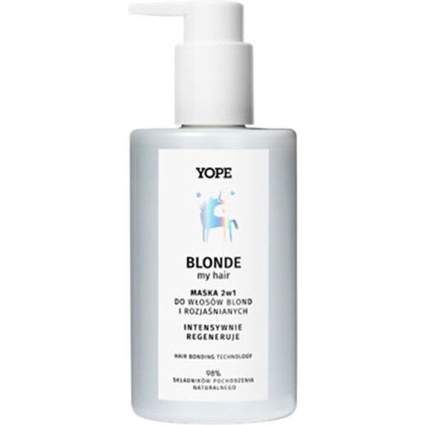 Mascarilla Natural 2 En 1 Para Cabello Rubio Y Decolorado - Blonde My Hair-image