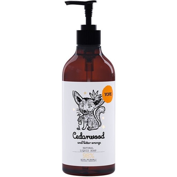 JabóN De Manos Hidratante Natural - Madera De Cedro Y Naranja Amarga-image