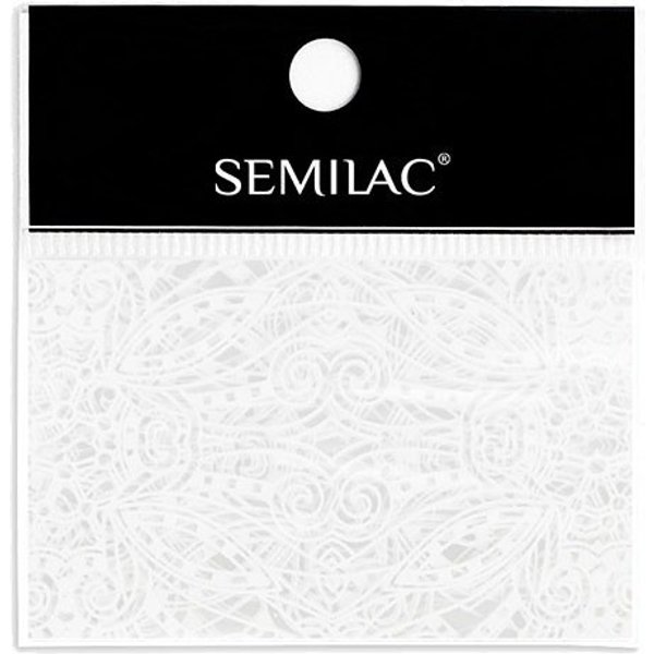 DecoracióN Para UñAs Semilac - 15 White Lace Foil-image