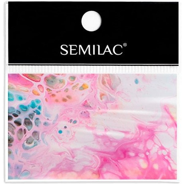 DecoracióN Para UñAs Semilac - 08 Rainbow Marble Foil-image