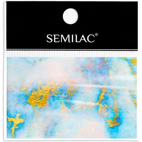 DecoracióN Para UñAs Semilac - 07 Blue Marble Foil-image