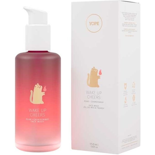 Limpiador Facial Natural Wake Up Cheers - Pera + Chardonnay-image