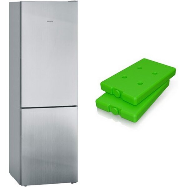 Siemens Stand-KüHl-Gefrierkombination MK67KGSLCA (KG36EALCA + GS10Z010) (Inox-Look)-image