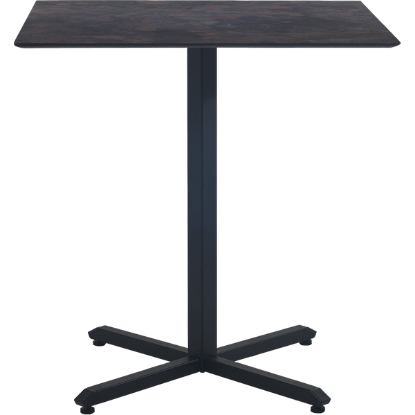 Tischgestell Papatya Slim X 350 in Metallic-Schwarz gehalten